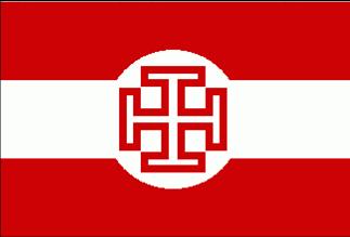 Abb. 16: Flagge der Vaterländischen Front ohne Sparren