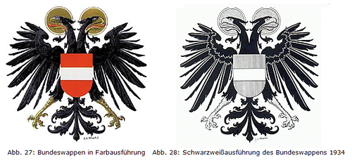 Staatswappen Österreichs 1934-1938 | Geschichte | Essays im Austria-Forum