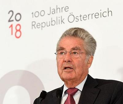 Der ehemalige Bundespräsident Heinz Fischer