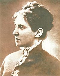 Charlotte Garrigue auf einem Foto aus den 1870er Jahren