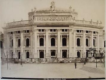 Burgtheater aus der Foto-Sammlung des Grafen