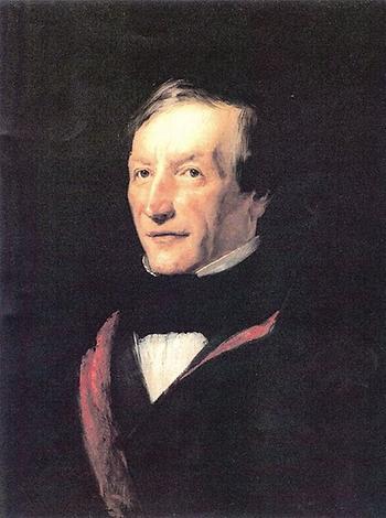 Peter Joseph Lenné, um 1850 gemalt von Carl Begas d. J.
