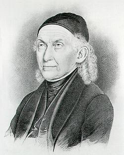 Friedrich Egermann (1777-1864), wichtiger böhmischer Glasfabrikant und Erfinder des Rubinglases.