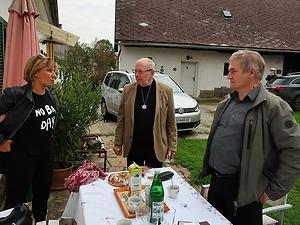 Von links: Mirjana Peitler-Selakov, Hermann Maurer und Ewald Ulrich. – (Foto: Martin Krusche)