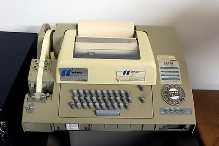 Telex machine