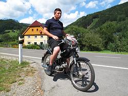 Heute finden Teenager die Stangl-Puch nicht mehr altbacken. (Foto: Martin Krusche)