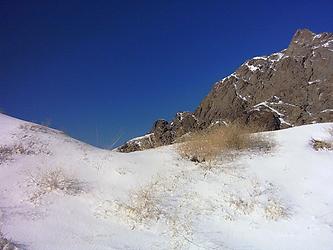 Skiing area