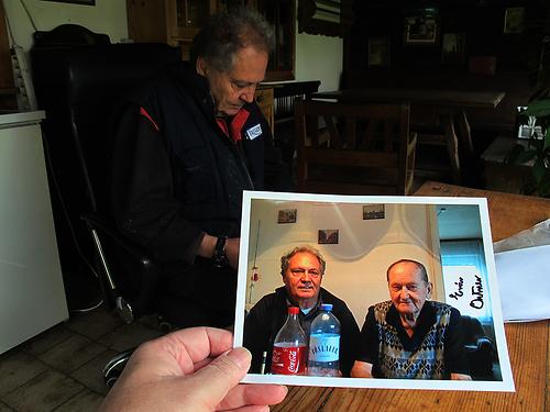 Die Altmeister als Gewährsleute einer versinkenden Welt des Handwerks: Fredi Thaler (links) und Erwin Ortner (†) – (Foto: Martin Krusche)