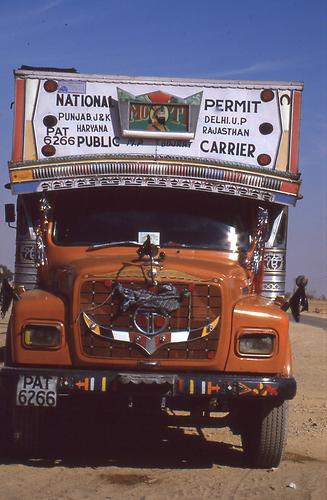 indischer Lastwagen
