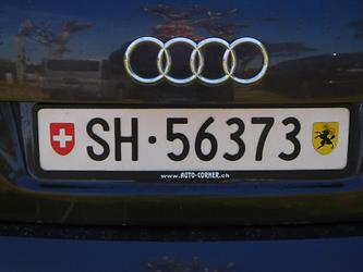Nummerschild Schweiz