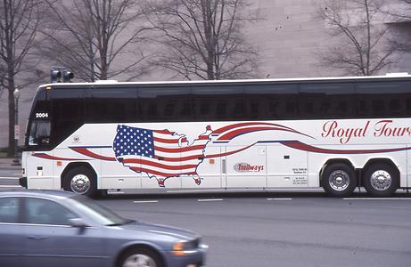 Bus im Westen