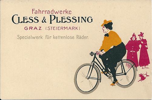 Fahrrad Werbetafel