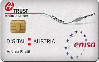 Bürgerkarte von A. Pirotti (Executive Director ENISA)