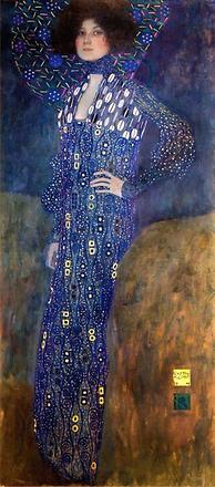 Klimts Portrait von Emilie Louise Flöge, 1902