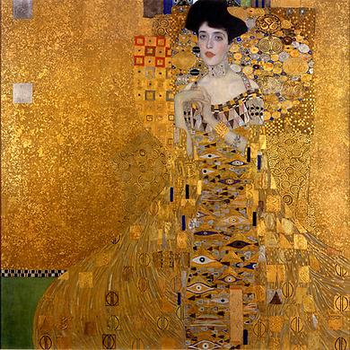 Klimts Portrait der Adele Bloch-Bauer ('Goldene Adele'), 1907.