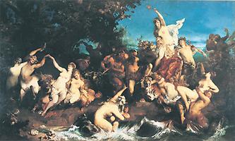 „Bacchus und Ariadne“ von Hans Makart aus den Jahren 1873-1874