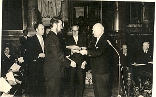 Kurt Regschek - Verleihung des Theodor Körner-Preises (1963)