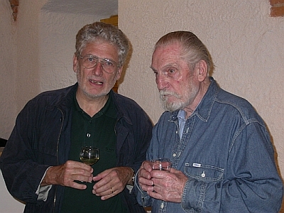 Kurt Regschek mit Peter Diem