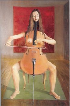 Kurt Regschek - Cellomädchen, 1990
