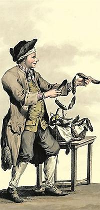 Salamiverkäufer um 1780