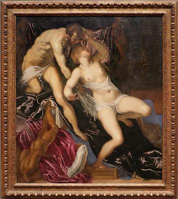 Tintorettos Tarquinius und Lucretia, 1578/1580