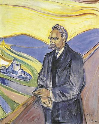 Friedrich Nietzsche, gemalt von Edward Munch, 1906