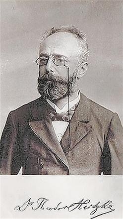 Theodor Hertzka-Porträt