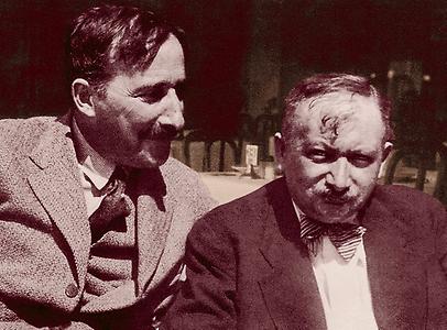 Stefan Zweig und Joseph Roth