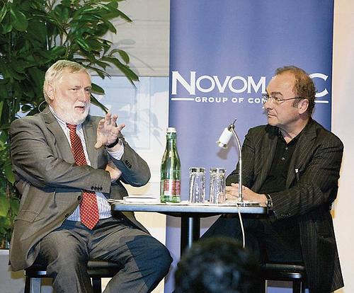 Franz Fischler (links) und Robert Menasse