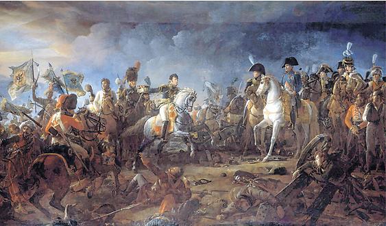 Kriegspropaganda anno 1805: Napoleon gewinnt bei Austerlitz – Gemälde von François Gérard im Museum Versailles., Foto: © Leemage/Corbis