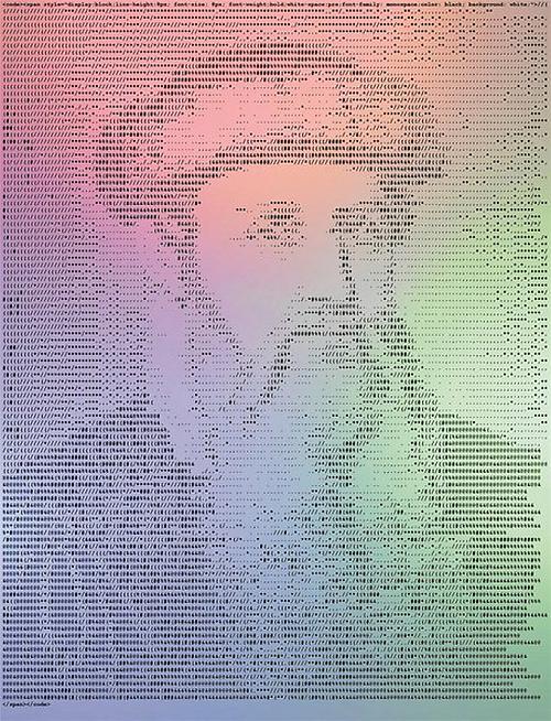 ASCII-Bild von Gutenberg