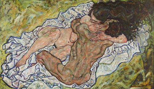 Egon Schiele. Die Umarmung.