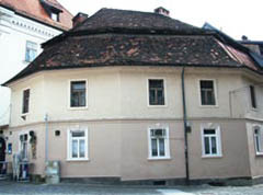 Pregls Geburtshaus in Laibach