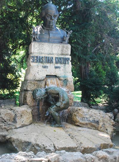 Wien Stadtpark Kneipp-Brunnen