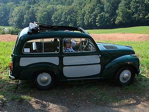 1953er Fiat Topolino in der Version Giardiniera Belvedere (Foto: Martin Krusche)