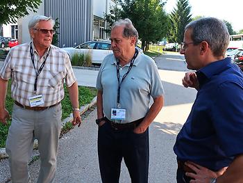 Von links: Manfred Haslinger, Fredi Thaler und Herbert Walser. – (Photo: Martin Krusche)