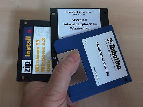 Computer-Disketten sind inzwischen nicht mehr üblich und bloß noch im Archivbereich von Relevanz. (Foto: Martin Krusche)