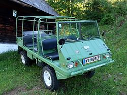 Steyr-Puch Haflinger Mark II mit langem Radstand. (Foto: Martin Krusche)