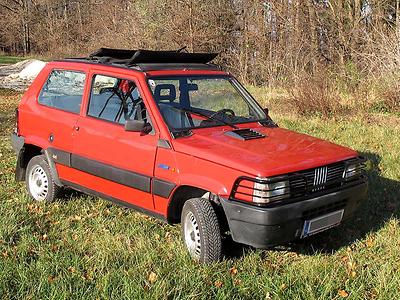 Robuste Schachtel: Fiat Panda 4x4.