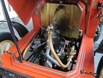 Der Einzylinder-Motor des Albl Phönix, ein Produkt von De Dion-Bouton – (Foto: Martin Krusche)