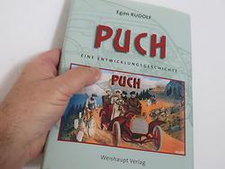 Egon Rudolf: PUCH. Eine Entwicklungsgeschichte, Weishaupt Verlag. (Foto: Martin Krusche)