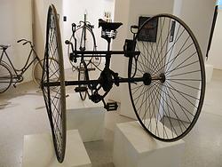 Ein Tricycle (Singer Apollo) von 1885. - (Foto: Martin Krusche)