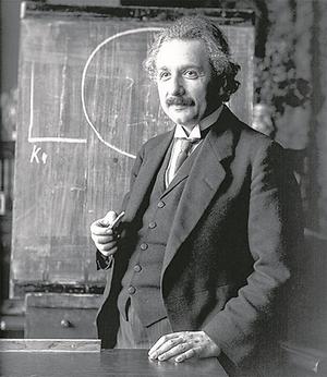 1921 wurde Einstein in Wien von Ferdinand Schmutzer fotografiert.