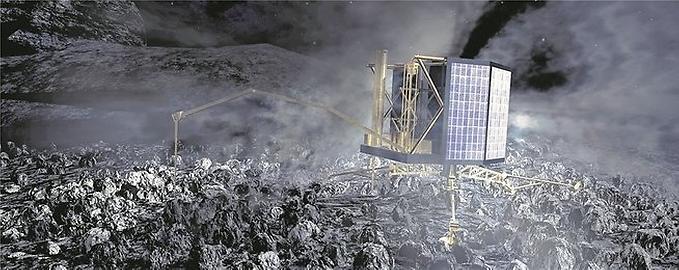 Die 'Rosetta'-Landeeinheit 'Philae'