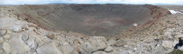 Barringer Meteoriten-Krater in Arizona