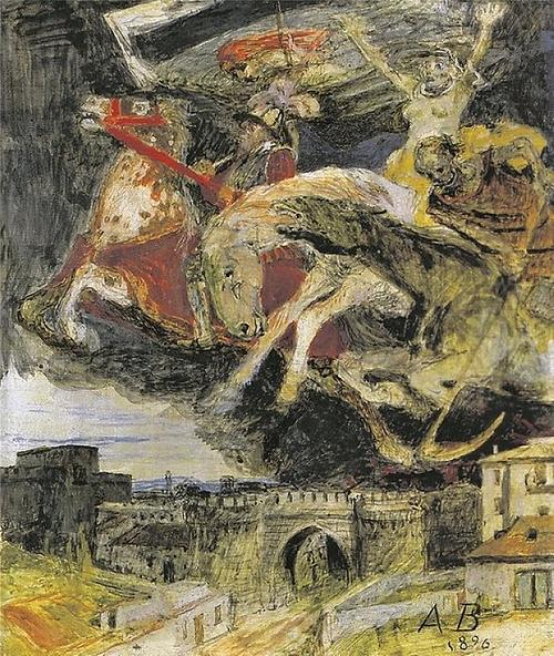 'Der Krieg' 1896 von Arnold Böcklin