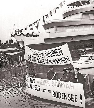 Fußach am Bodensee, im November 1964