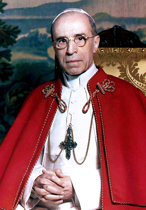 Porträt von Papst Pius XII.