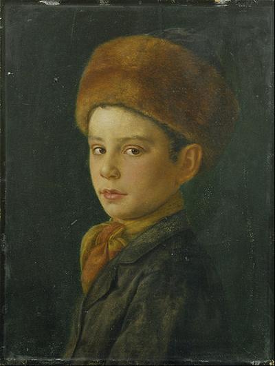 Dieses Bild eines Kindes stammt von Isidor Kaufmann (1853 bis 1921), einem der bedeutendsten Genremaler des Judentums im 19. Jahrhundert