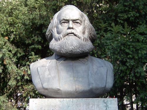 Büste Karl Marx (1953) des Bildhauers Will Lammert